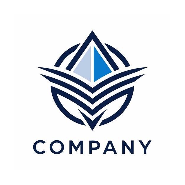 Vector de diseño de logotipo minimalista abstracto creativo y elegante para cualquier empresa de marca