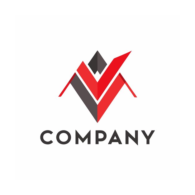 Vector de diseño de logotipo minimalista abstracto creativo y elegante para cualquier empresa de marca