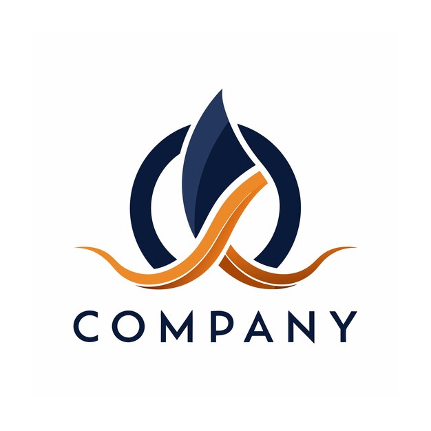 Vector de diseño de logotipo minimalista abstracto creativo y elegante para cualquier empresa de marca
