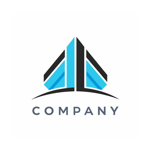 Vector de diseño de logotipo minimalista abstracto creativo y elegante para cualquier empresa de marca