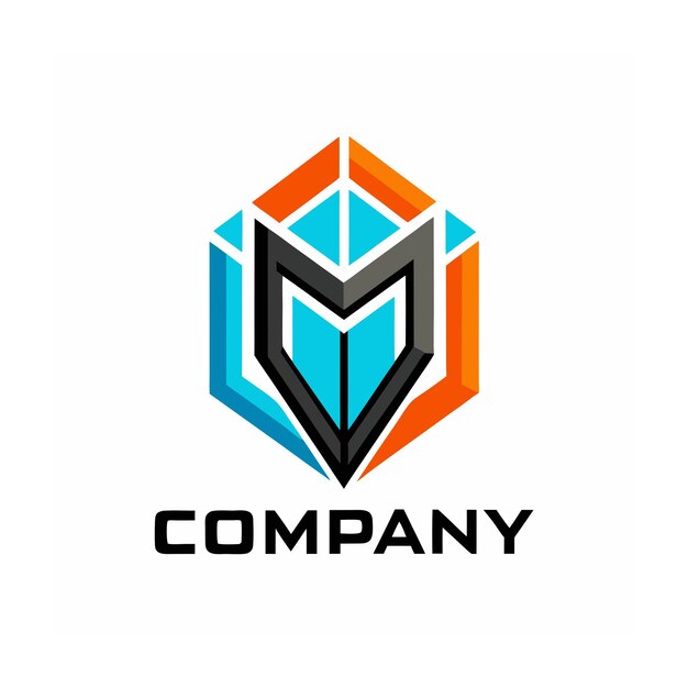 Vector de diseño de logotipo minimalista abstracto creativo y elegante para cualquier empresa de marca