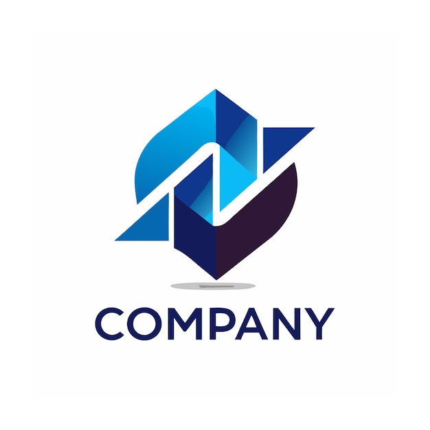 Vector de diseño de logotipo minimalista abstracto creativo y elegante para cualquier empresa de marca