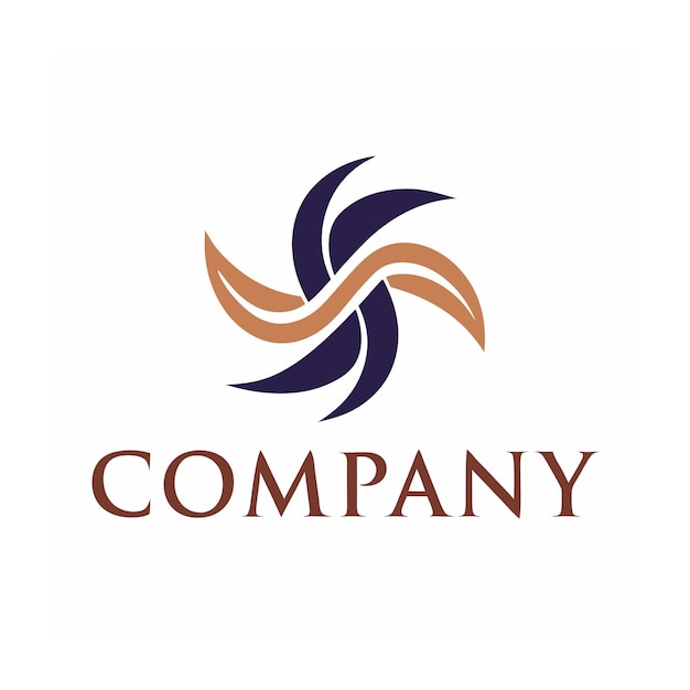 Vector de diseño de logotipo minimalista abstracto creativo y elegante para cualquier empresa de marca