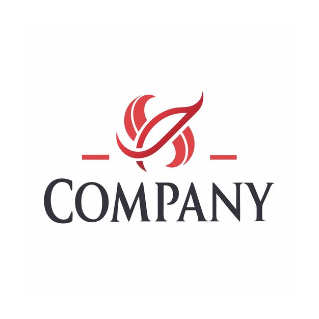 Vector de diseño de logotipo minimalista abstracto creativo y elegante para cualquier empresa de marca