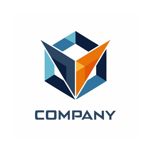 Vector de diseño de logotipo minimalista abstracto creativo y elegante para cualquier empresa de marca
