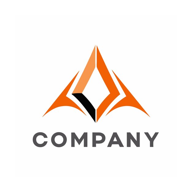 Vector de diseño de logotipo minimalista abstracto creativo y elegante para cualquier empresa de marca