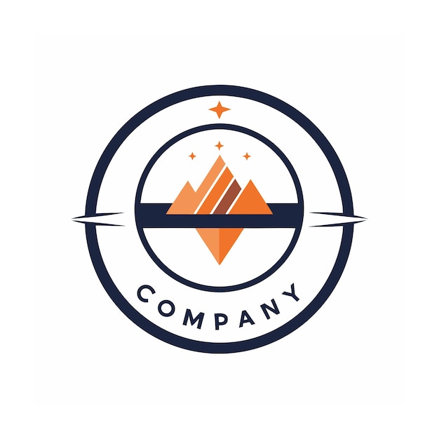 Vector de diseño de logotipo minimalista abstracto creativo y elegante para cualquier empresa de marca