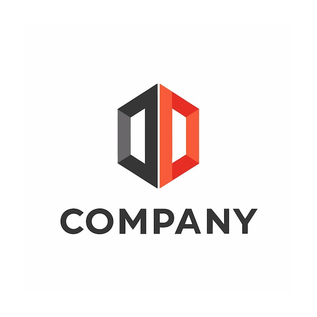 Vector de diseño de logotipo minimalista abstracto creativo y elegante para cualquier empresa de marca