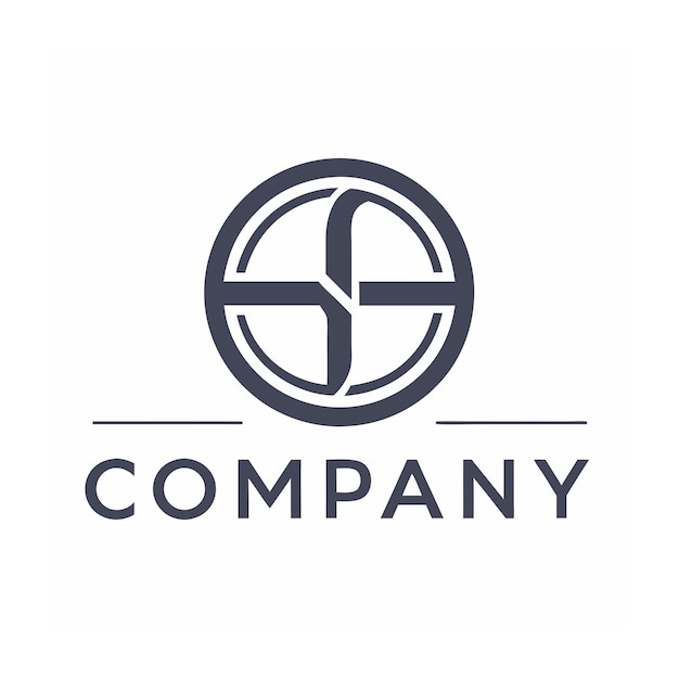 Vector de diseño de logotipo minimalista abstracto creativo y elegante para cualquier empresa de marca