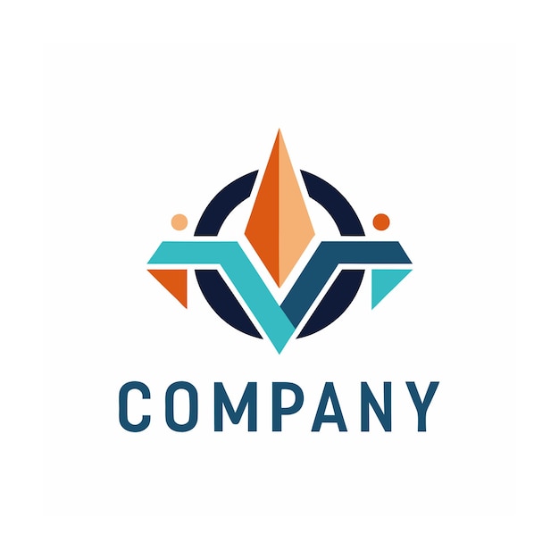 Vector de diseño de logotipo minimalista abstracto creativo y elegante para cualquier empresa de marca