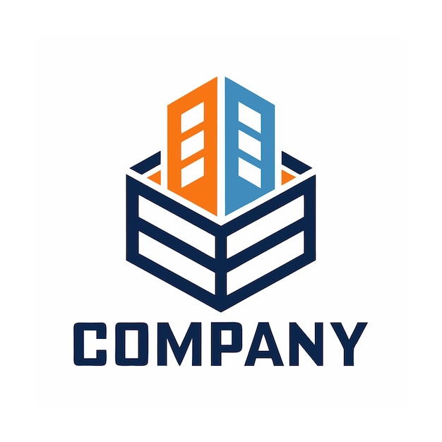 Vector de diseño de logotipo minimalista abstracto creativo y elegante para cualquier empresa de marca