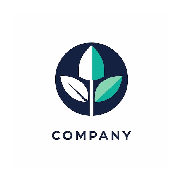 Vector de diseño de logotipo minimalista abstracto creativo y elegante para cualquier empresa de marca