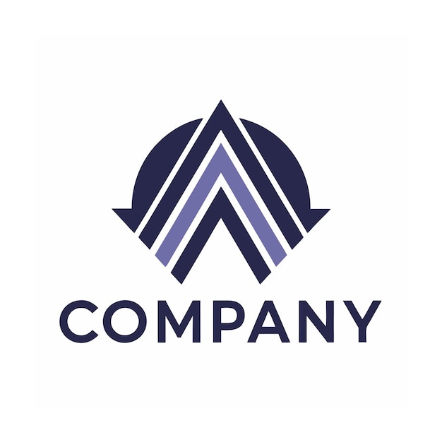 Vector de diseño de logotipo minimalista abstracto creativo y elegante para cualquier empresa de marca