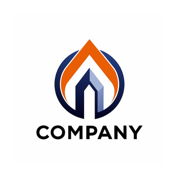 Vector de diseño de logotipo minimalista abstracto creativo y elegante para cualquier empresa de marca
