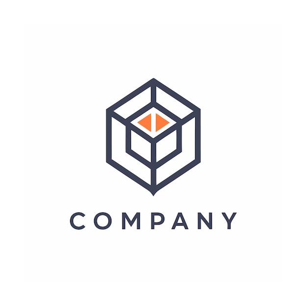 Vector de diseño de logotipo minimalista abstracto creativo y elegante para cualquier empresa de marca