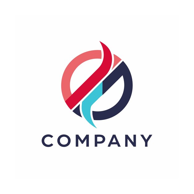Vector de diseño de logotipo minimalista abstracto creativo y elegante para cualquier empresa de marca