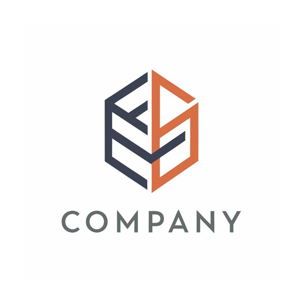 Vector de diseño de logotipo minimalista abstracto creativo y elegante para cualquier empresa de marca