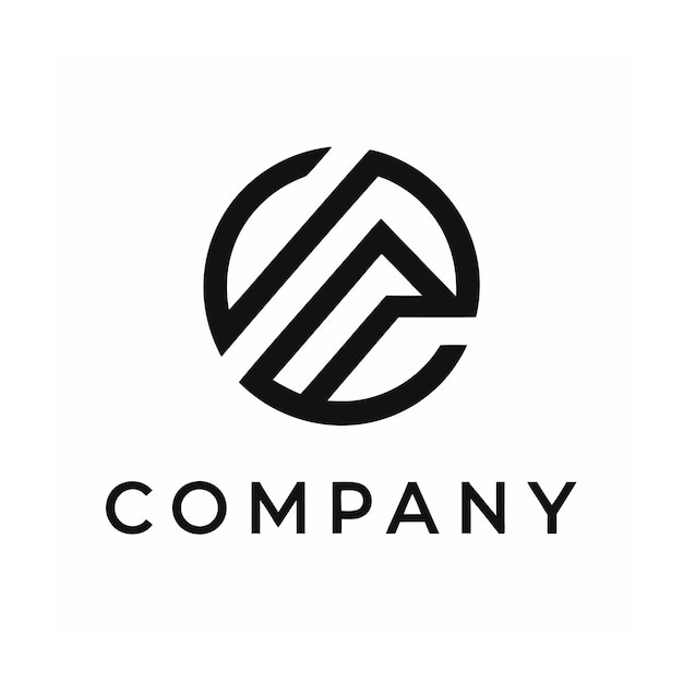 Vector de diseño de logotipo minimalista abstracto creativo y elegante para cualquier empresa de marca