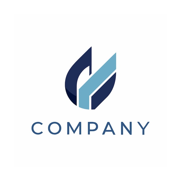 Vector de diseño de logotipo minimalista abstracto creativo y elegante para cualquier empresa de marca