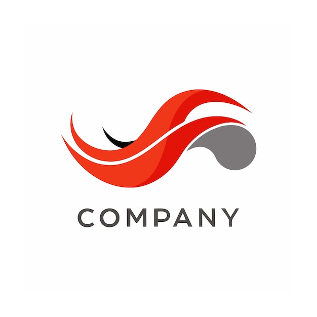 Vector de diseño de logotipo minimalista abstracto creativo y elegante para cualquier empresa de marca