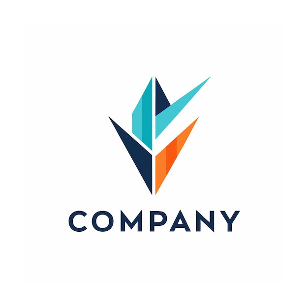 Vector de diseño de logotipo minimalista abstracto creativo y elegante para cualquier empresa de marca