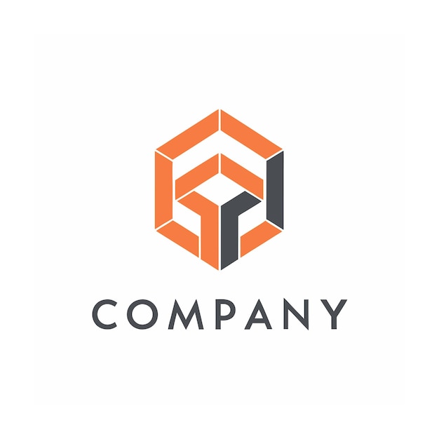 Vector de diseño de logotipo minimalista abstracto creativo y elegante para cualquier empresa de marca