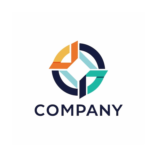Vector de diseño de logotipo minimalista abstracto creativo y elegante para cualquier empresa de marca