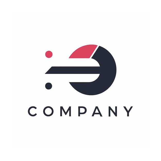 Vector de diseño de logotipo minimalista abstracto creativo y elegante para cualquier empresa de marca