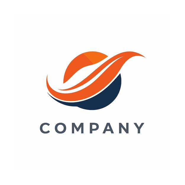 Vector de diseño de logotipo minimalista abstracto creativo y elegante para cualquier empresa de marca
