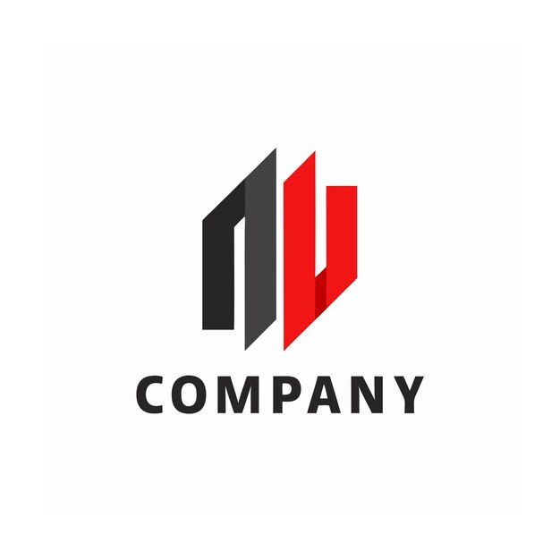 Vector de diseño de logotipo minimalista abstracto creativo y elegante para cualquier empresa de marca