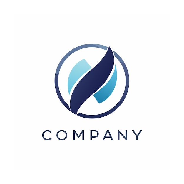 Vector de diseño de logotipo minimalista abstracto creativo y elegante para cualquier empresa de marca