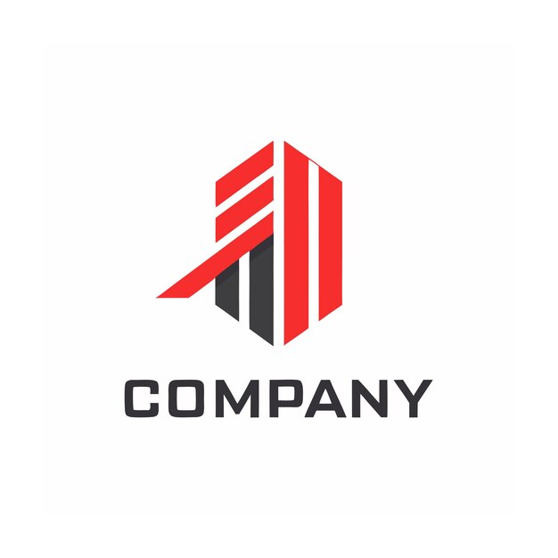 Vector de diseño de logotipo minimalista abstracto creativo y elegante para cualquier empresa de marca