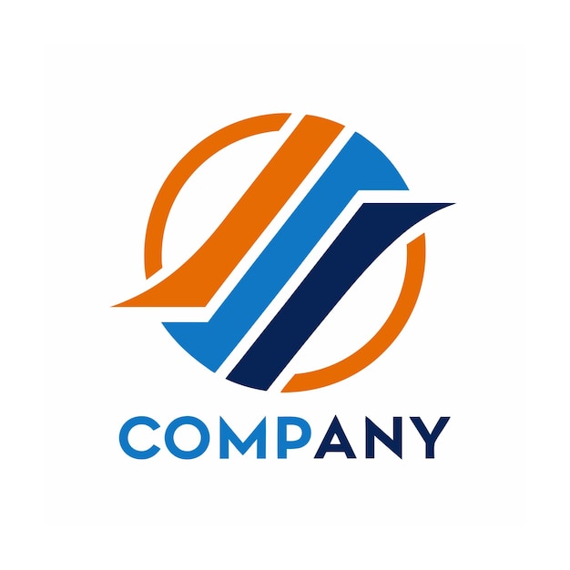 Vector de diseño de logotipo minimalista abstracto creativo y elegante para cualquier empresa de marca