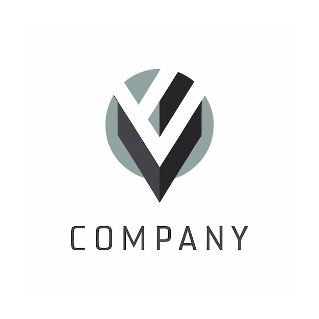 Vector de diseño de logotipo minimalista creativo y elegante para cualquier empresa de negocios de marca