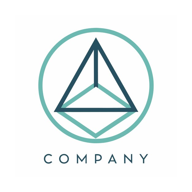 Vector de diseño de logotipo minimalista creativo y elegante para cualquier empresa de negocios de marca