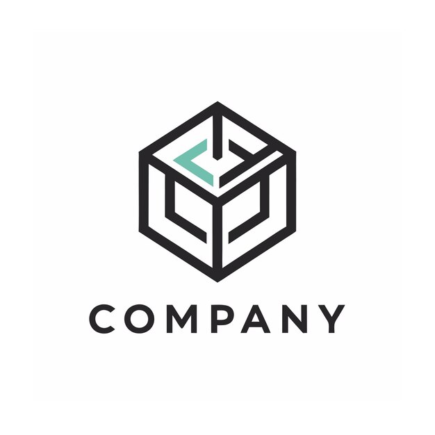 Vector de diseño de logotipo minimalista creativo y elegante para cualquier empresa de negocios de marca