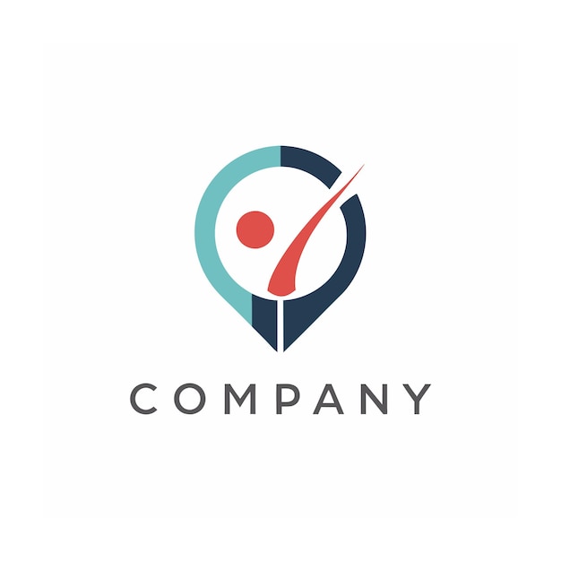 Vector de diseño de logotipo minimalista creativo y elegante para cualquier empresa de negocios de marca