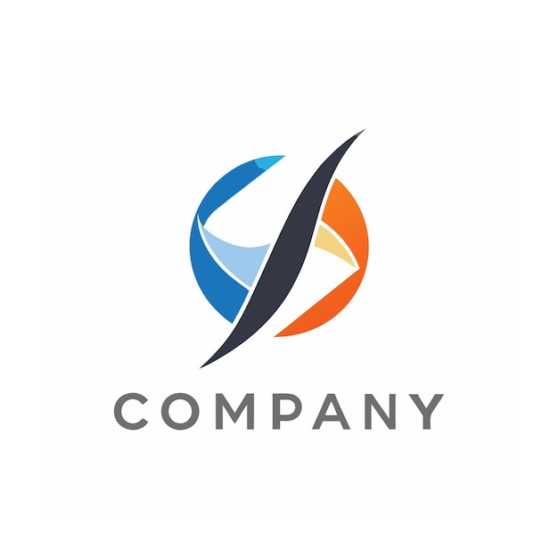 Vector de diseño de logotipo minimalista creativo y elegante para cualquier empresa de negocios de marca