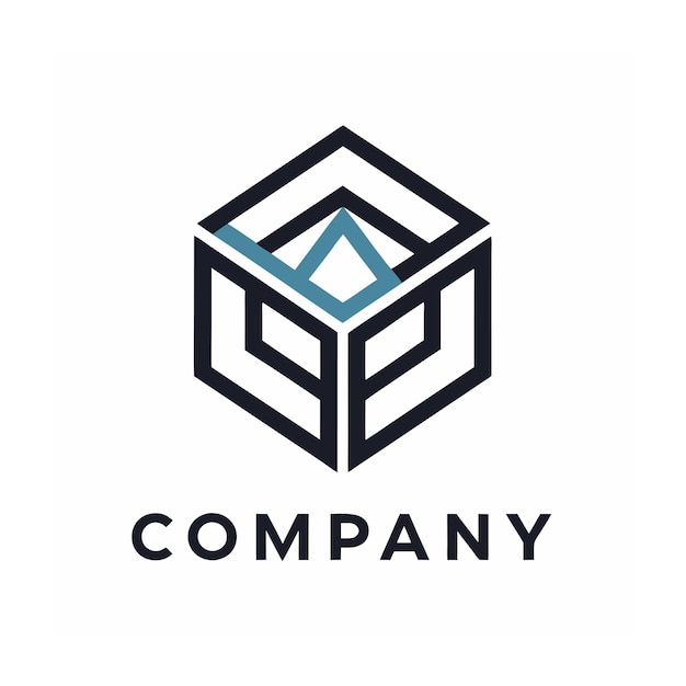 Vector de diseño de logotipo minimalista creativo y elegante para cualquier empresa de negocios de marca