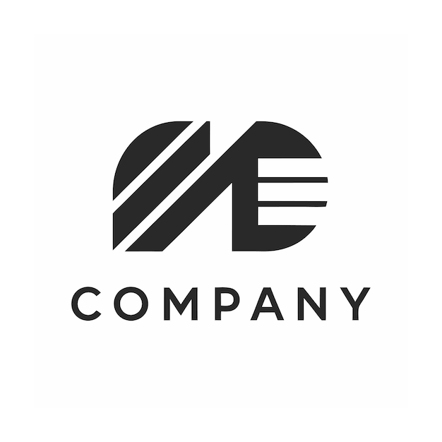 Vector de diseño de logotipo minimalista creativo y elegante para cualquier empresa de negocios de marca