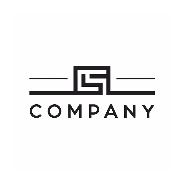 Vector de diseño de logotipo minimalista creativo y elegante para cualquier empresa de negocios de marca