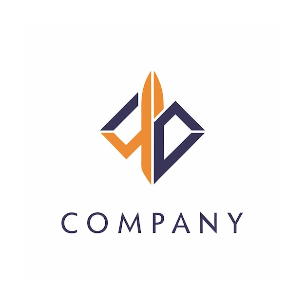Vector de diseño de logotipo minimalista creativo y elegante para cualquier empresa de negocios de marca