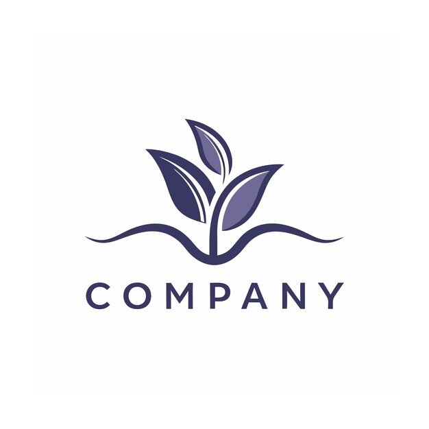 Vector de diseño de logotipo minimalista creativo y elegante para cualquier empresa de negocios de marca
