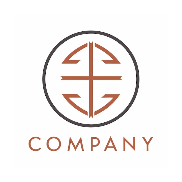 Vector de diseño de logotipo minimalista creativo y elegante para cualquier empresa de negocios de marca