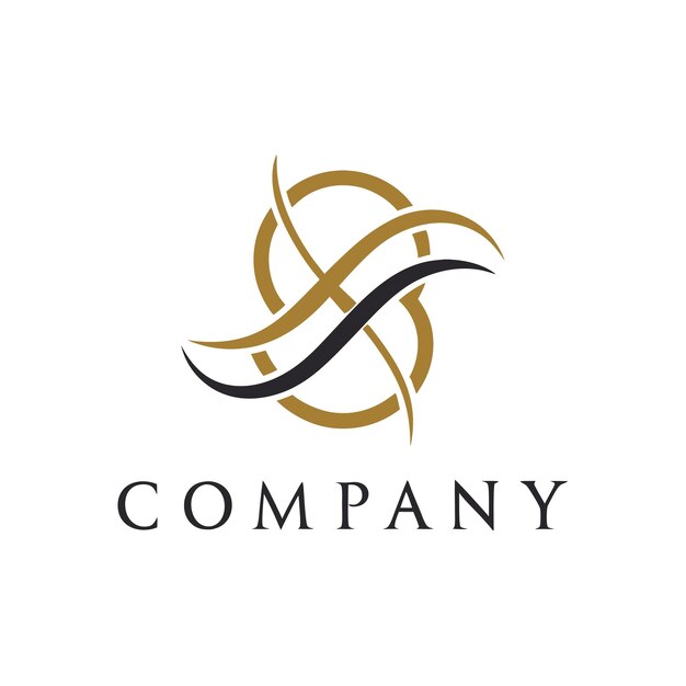 Vector de diseño de logotipo minimalista creativo y elegante para cualquier empresa de negocios de marca