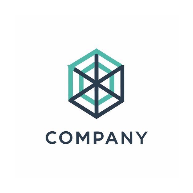 Vector de diseño de logotipo minimalista creativo y elegante para cualquier empresa de negocios de marca