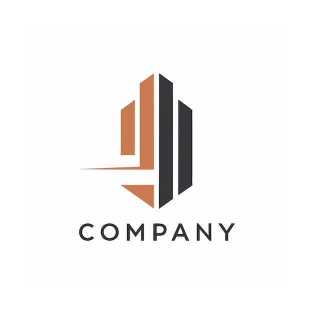 Vector de diseño de logotipo minimalista creativo y elegante para cualquier empresa de negocios de marca