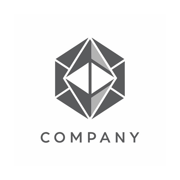 Vector de diseño de logotipo minimalista creativo y elegante para cualquier empresa de negocios de marca