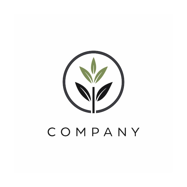 Vector de diseño de logotipo minimalista creativo y elegante para cualquier empresa de negocios de marca