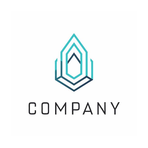 Vector de diseño de logotipo minimalista creativo y elegante para cualquier empresa de negocios de marca